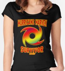 Texas Strong - Hurricane Harvey Survivor Relief Effort T-shirt Women's Fitted Scoop T-Shirt