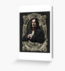Tarjeta de felicitación Somos vampiros, no dejamos las toallas.