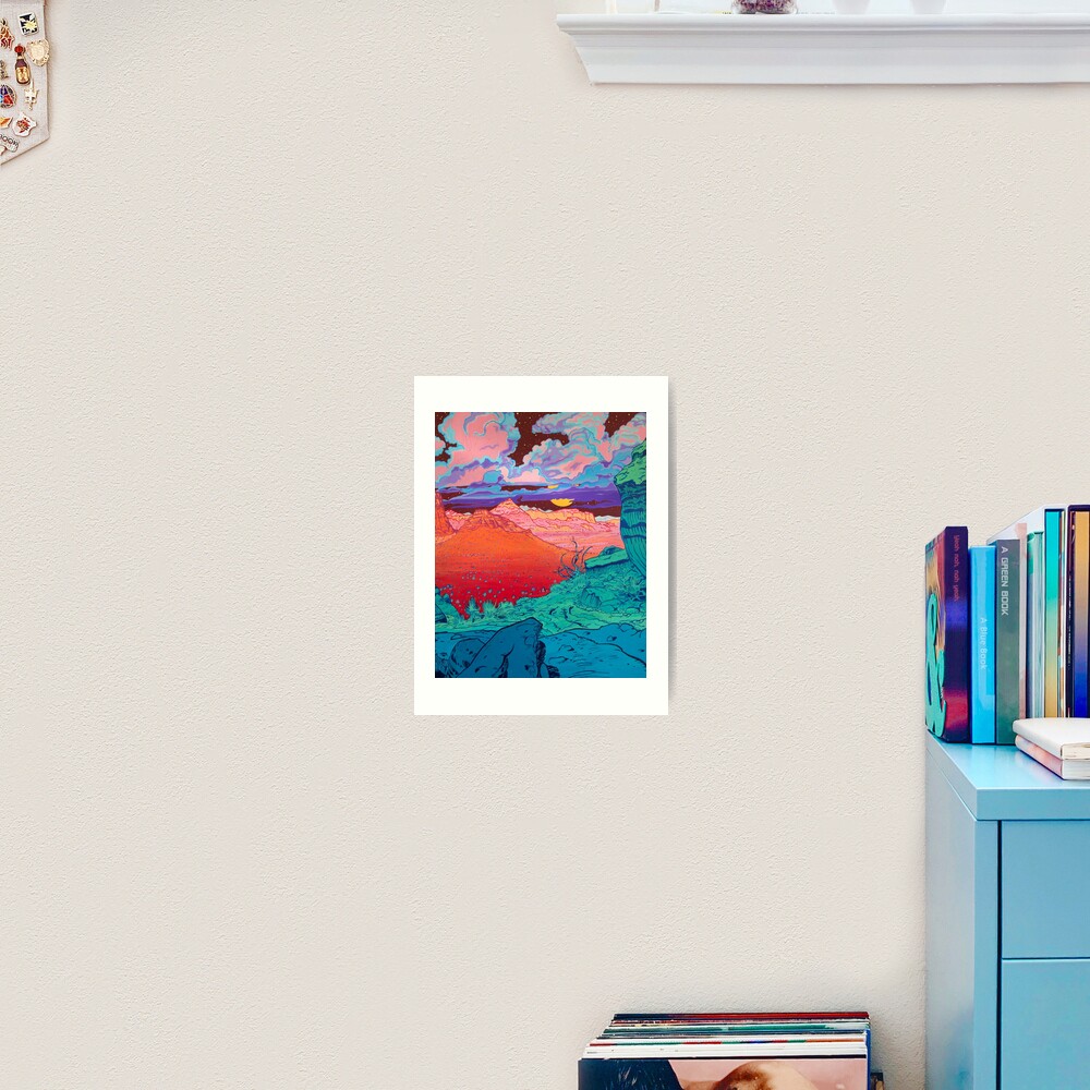 Pink Clouds 2 Art Print