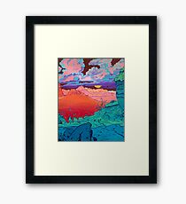 Pink Clouds 2 Framed Print