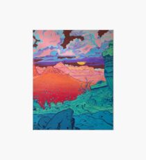 Pink Clouds 2 Art Board