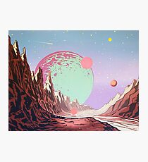 Green Moon Photographic Print