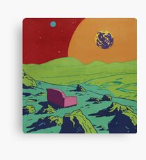 Pink Couch Canvas Print