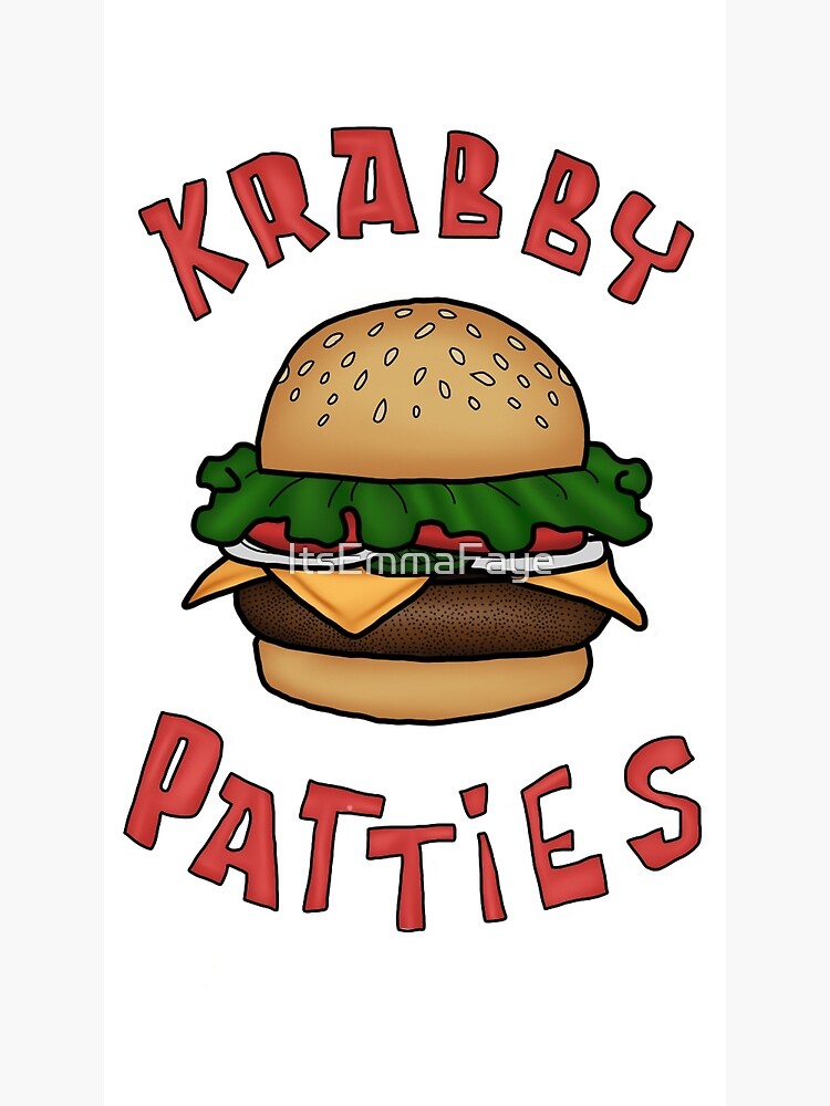 Krabby Patties Poster by FoliumDesigns Redbubble Krabby Patties Poster by FoliumDesigns Redbubble