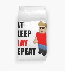 Roblox - Eat Sleep Play Repeat Duvet Cover