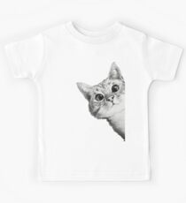 pek-a-boo Kitty Kinder T-Shirt