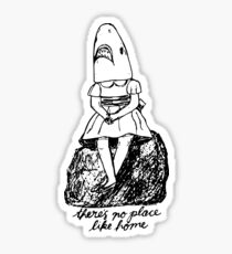 Shark Girl Buffalo Sticker