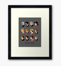 doctor Framed Print