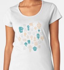 Robots Women's Premium T-Shirt