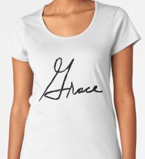 scripted- Grace Women's Premium T-Shirt