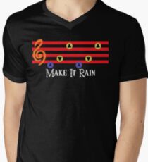 Make It Rain Men's V-Neck T-Shirt