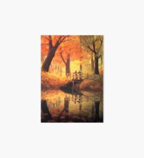 Autumn leaves Art Board