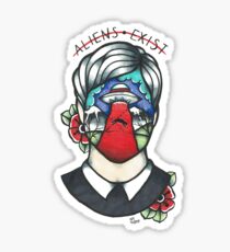 Aliens Exist 2 Sticker