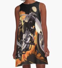 Full Throttle A-Line Dress