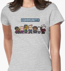 Community - 8Bit Women's Fitted T-Shirt