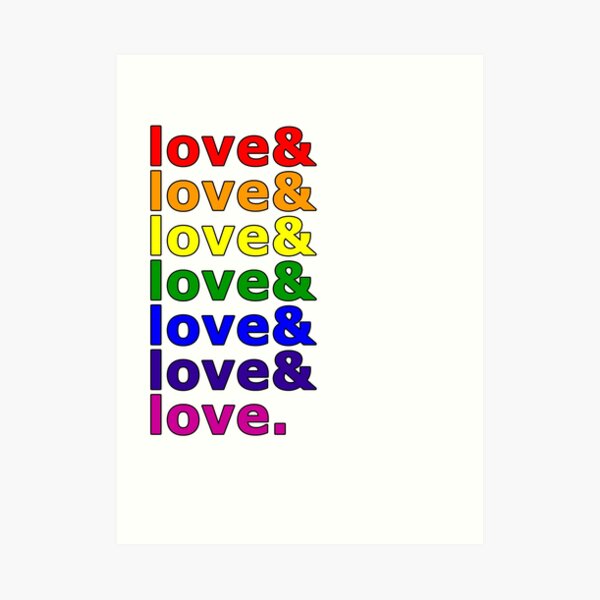 love& Art Print