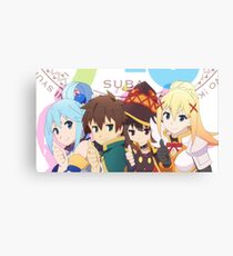 Konosuba 3 Canvas Print