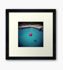 Shadows and Ripples Framed Print