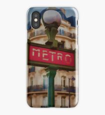 Paris Metro iPhone Case