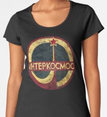 CCCP Interkosmos V02 Women's Premium T-Shirt