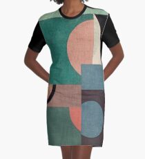 Sailing in Calm Nightfall Graphic T-Shirt Dress