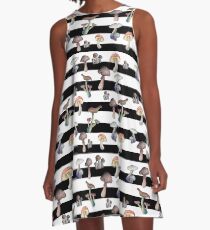 Mushroom explosion A-Line Dress