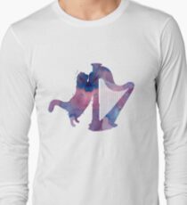 Harp and cat Long Sleeve T-Shirt