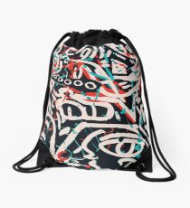 Mochila saco Street Art Graffiti Pattern Tinta y Posca