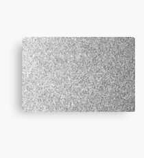 Beautiful Silver glitter sparkles Canvas Print