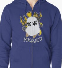 Medjed Zipped Hoodie