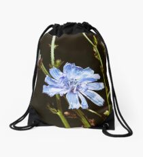 Roadside Flowers Drawstring Bag