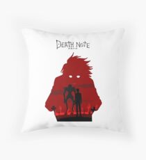 Death Note: Throw Pillows | Redbubble