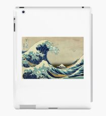 Hokusai, The Great Wave off Kanagawa, Japan, Japanese, Wood block, print. iPad Case/Skin