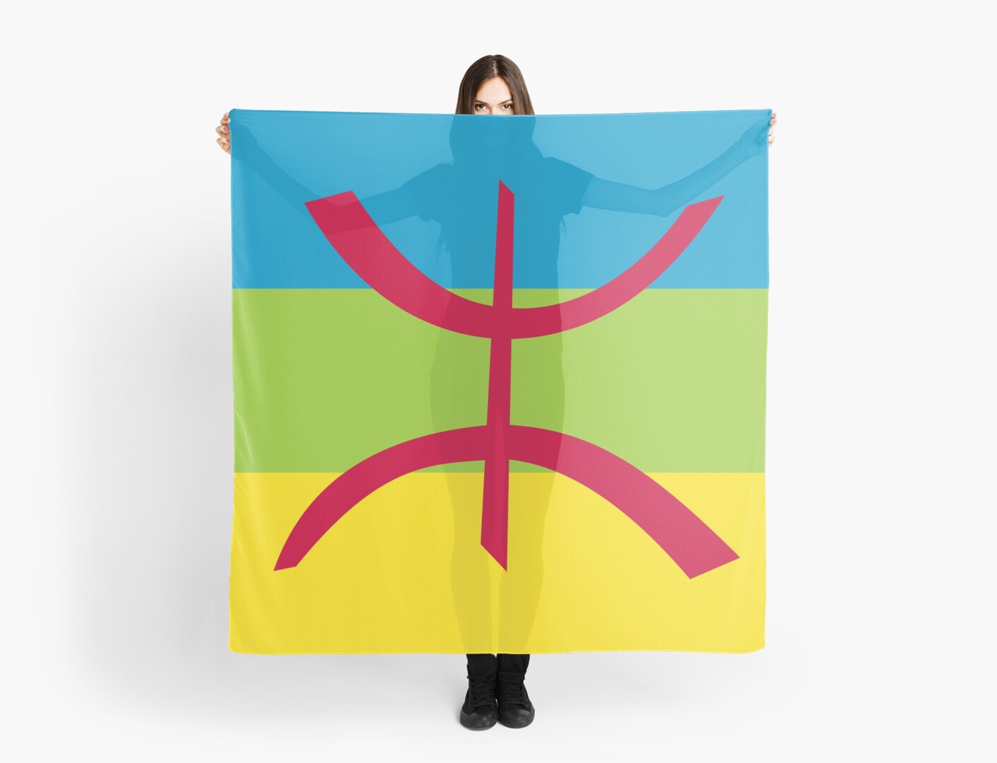"Berber flag" Scarf by Countries-Flags | Redbubble