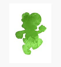 Dinosaur Inspired Silhouette Photographic Print