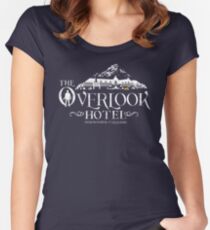 The Shining - Overlook Hotel The Blackest Hour Women's Fitted Scoop T-Shirt