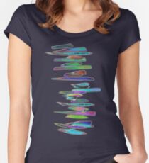 BRUSH T Women's Fitted Scoop T-Shirt