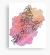 Eine Spottdrossel zu töten Leinwanddruck