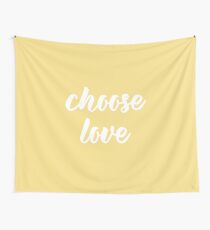 Tela decorativa amarillo elige el amor