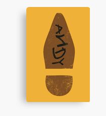 Woody's Shoe Canvas Print