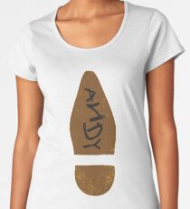 Woody's Shoe Premium Scoop T-Shirt