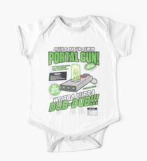 Build Your Own Portal Gun One Piece - Short Sleeve