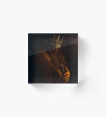 Heavy is the head that wears the crown Acrylic Block