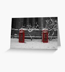 RED Greeting Card