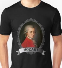 Wolfgang Amadeus Mozart Portrait Unisex T-Shirt