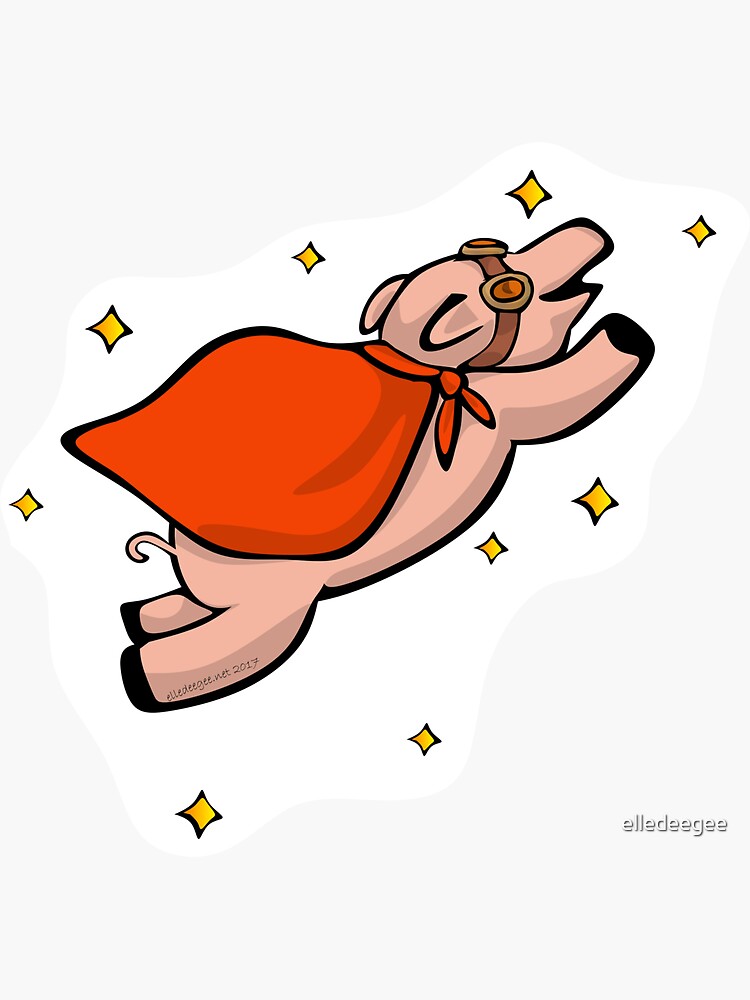 Swine in the Sky with Diamonds by elledeegee