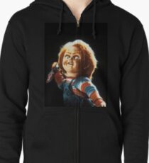 Sudadera con capucha y cremallera Chucky