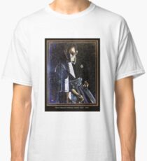 Camiseta clásica Retrato de mosaico del maestro espadachín Miura Hanshi