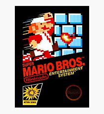 Super Mario Bros Photographic Print
