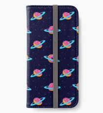 Sugar rings of Saturn iPhone Wallet/Case/Skin
